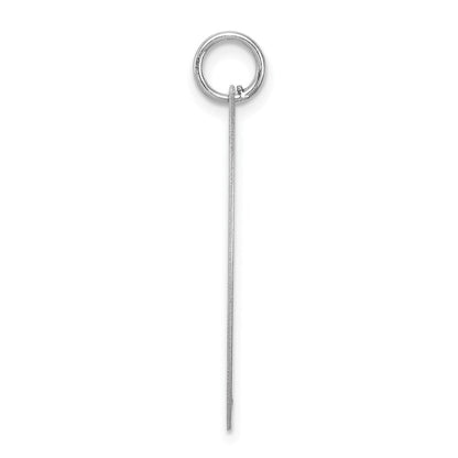 Sterlingsilber Rhodiniert Fantasie Schreibschrift Buchstabe J Initiale Charm