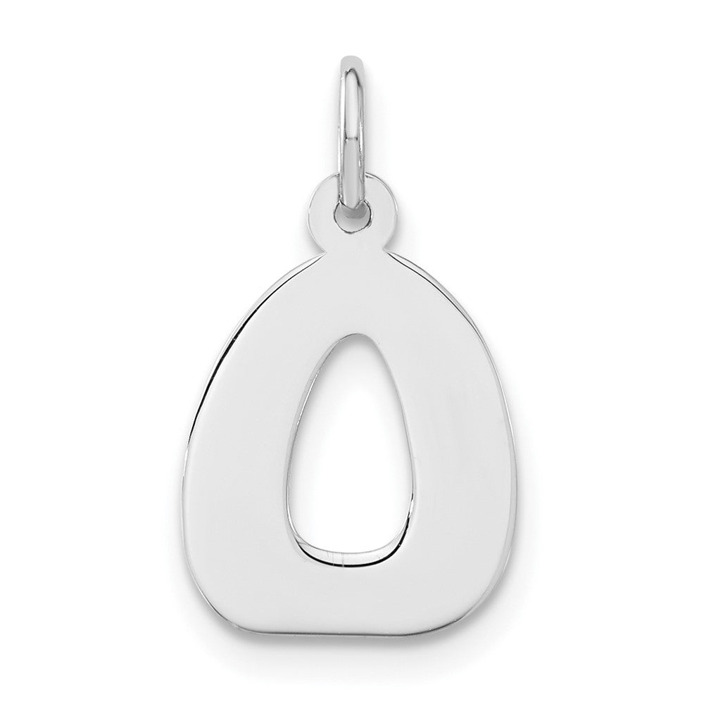 Sterlingsilber Blase Block Initiale O Charm