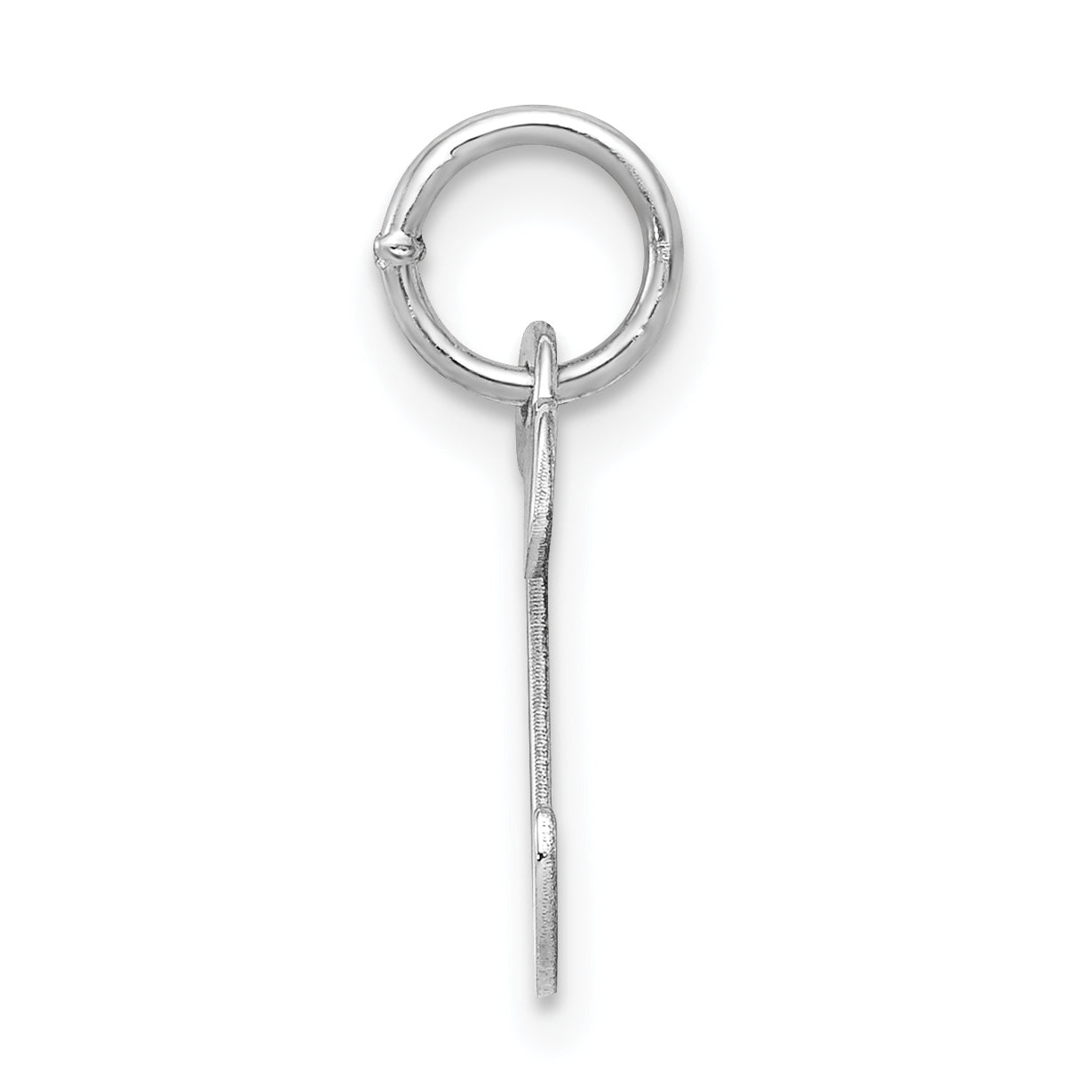 Sterlingsilber Rhodiniert Buchstabe C Initiale Charm