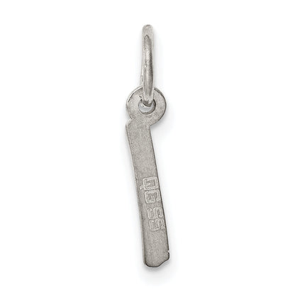 Sterlingsilber Rhodiniert Buchstabe I Initiale Charm