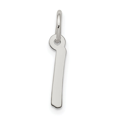 Sterlingsilber Rhodiniert Buchstabe I Initiale Charm