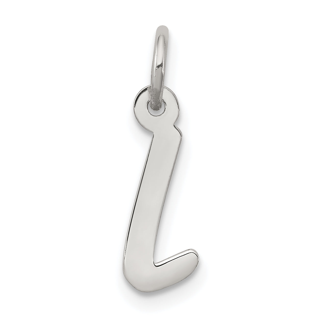 Sterlingsilber Rhodiniert Buchstabe L Initiale Charm