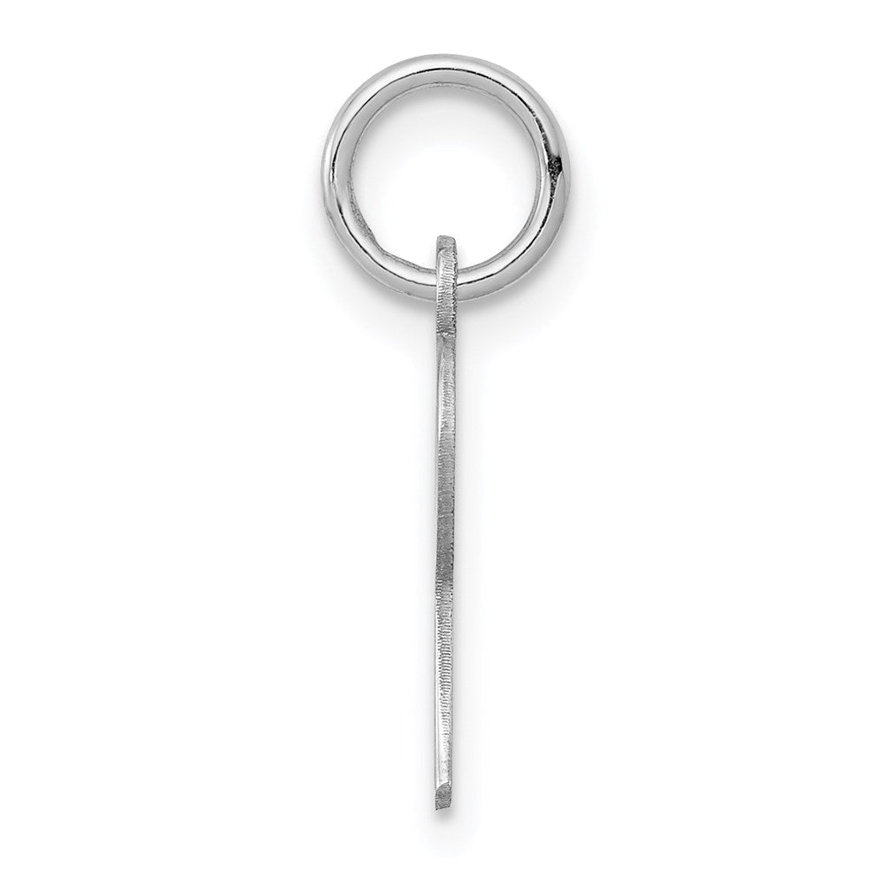 Sterlingsilber Rhodiniert Buchstabe R Initiale Charm
