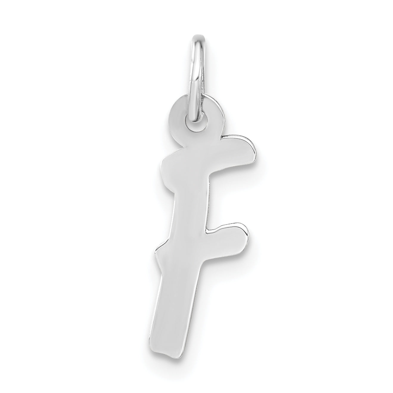 Sterlingsilber Mittel Initiale F Charm