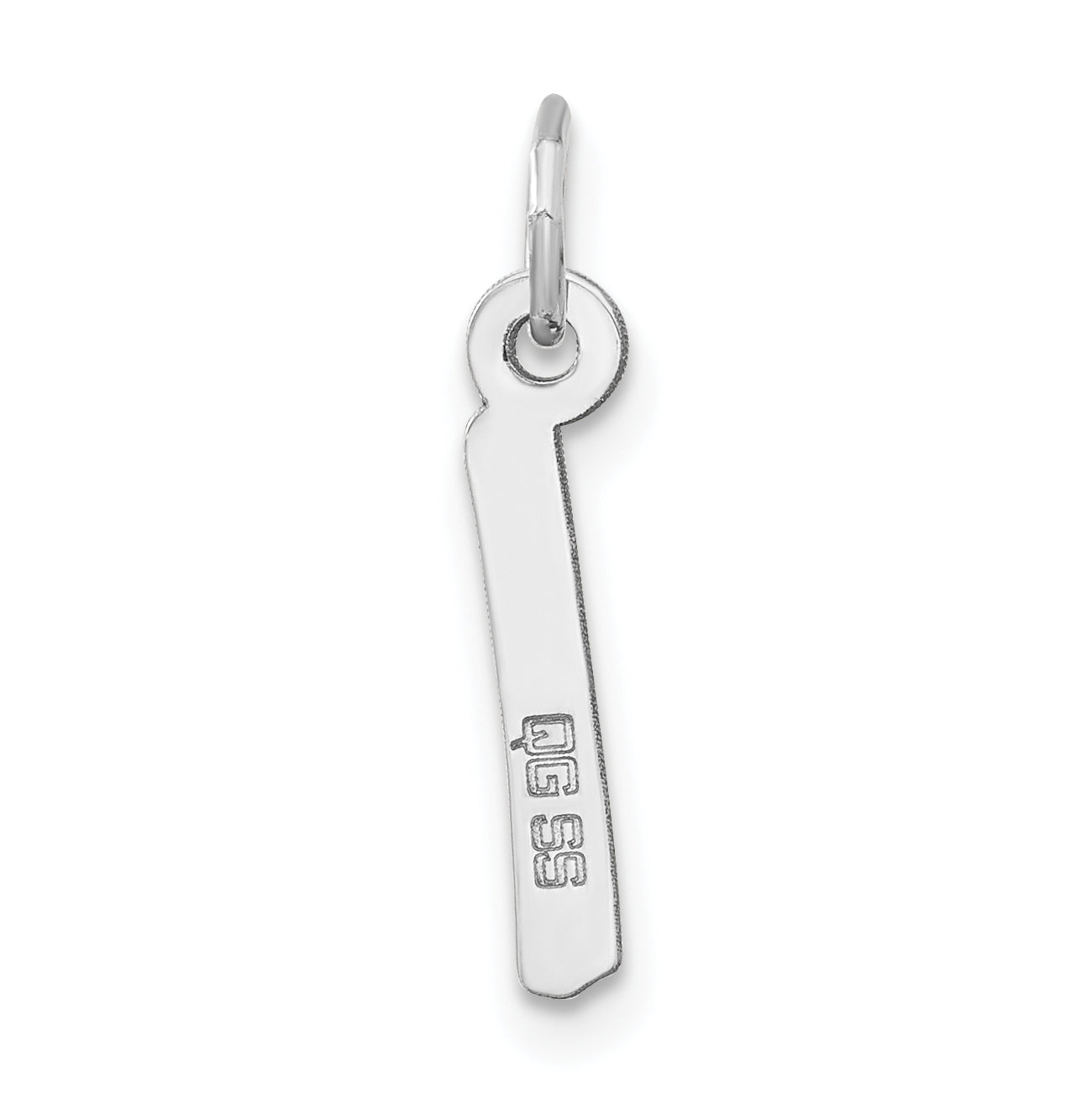 Sterlingsilber Mittel Initiale I Charm