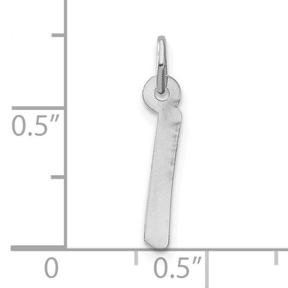 Sterlingsilber Mittel Initiale I Charm