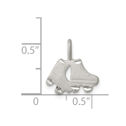 Sterlingsilber Roller Skates Anhänger
