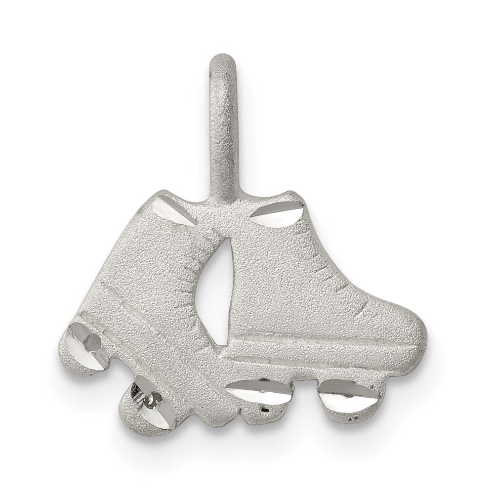 Sterlingsilber Roller Skates Anhänger