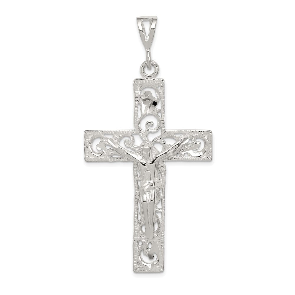 Sterlingsilber Kruzifix Anhänger
