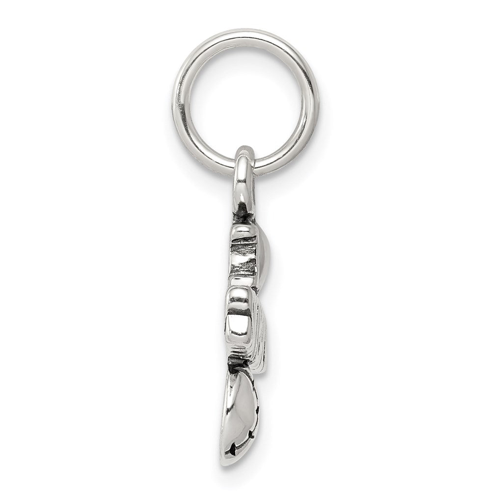 Sterlingsilber Antik I (heart) Softball Charm