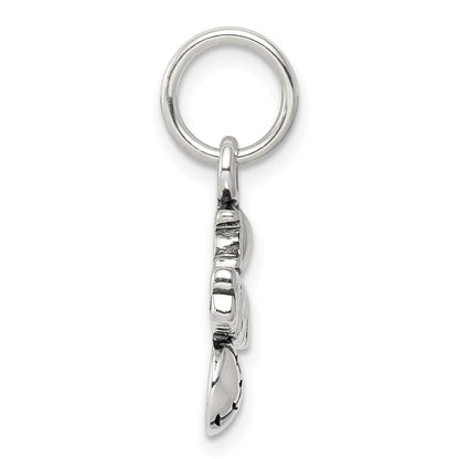 Sterlingsilber Antik I (heart) Softball Charm