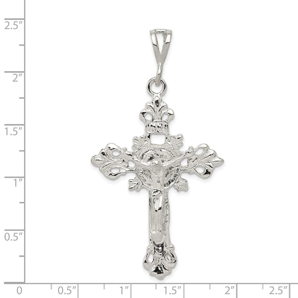 Sterlingsilber Inri Kruzifix Anhänger