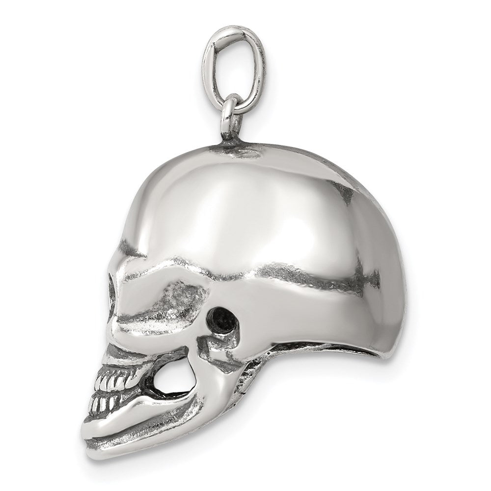 Sterlingsilber Totenkopf Anhänger