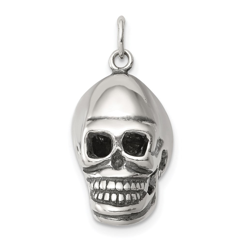 Sterlingsilber Totenkopf Anhänger