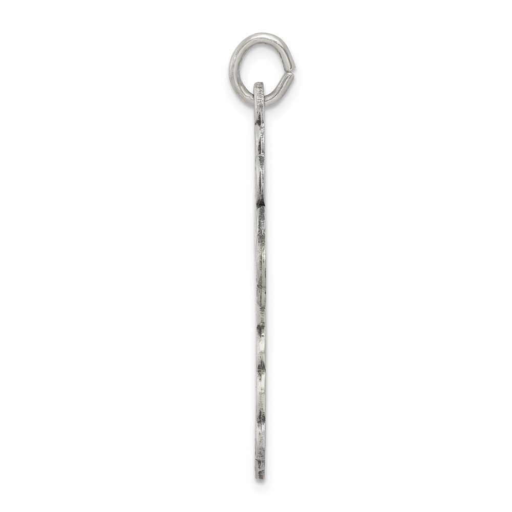 Sterlingsilber Antikisiert Eastern Orthodox Kreuz Anhänger