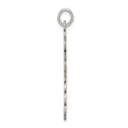 Sterlingsilber Antikisiert Eastern Orthodox Kreuz Anhänger