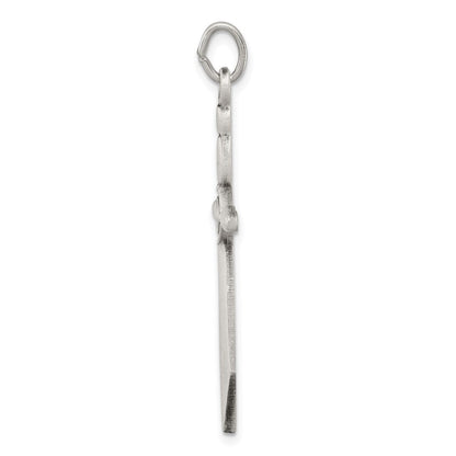 Sterlingsilber Sword Kreuz Anhänger