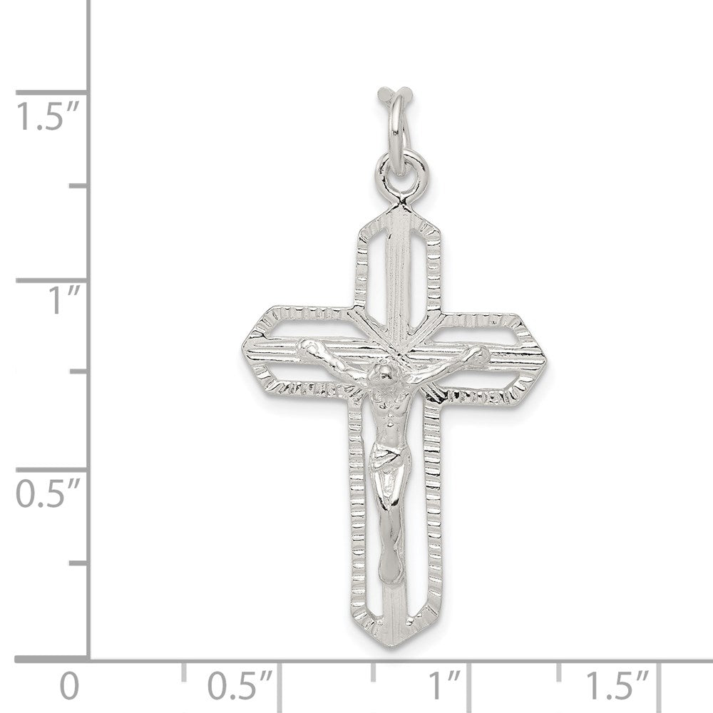 Sterlingsilber Kruzifix Anhänger