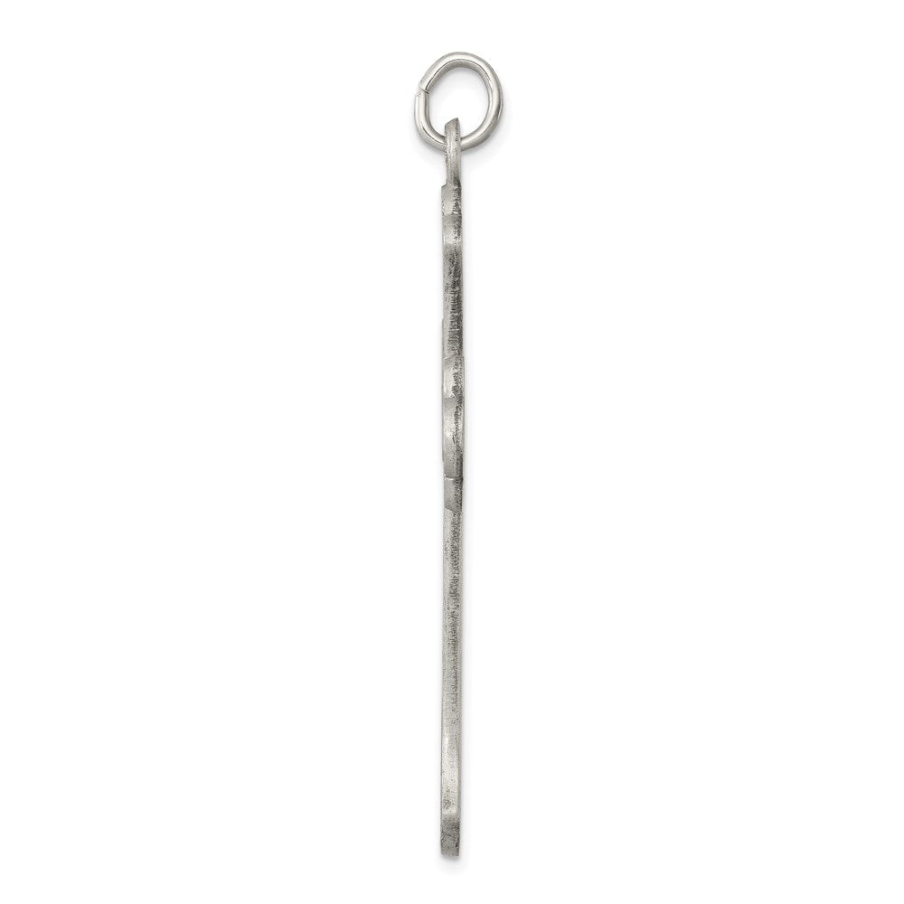 Sterlingsilber Antikisiert Kreuz Anhänger