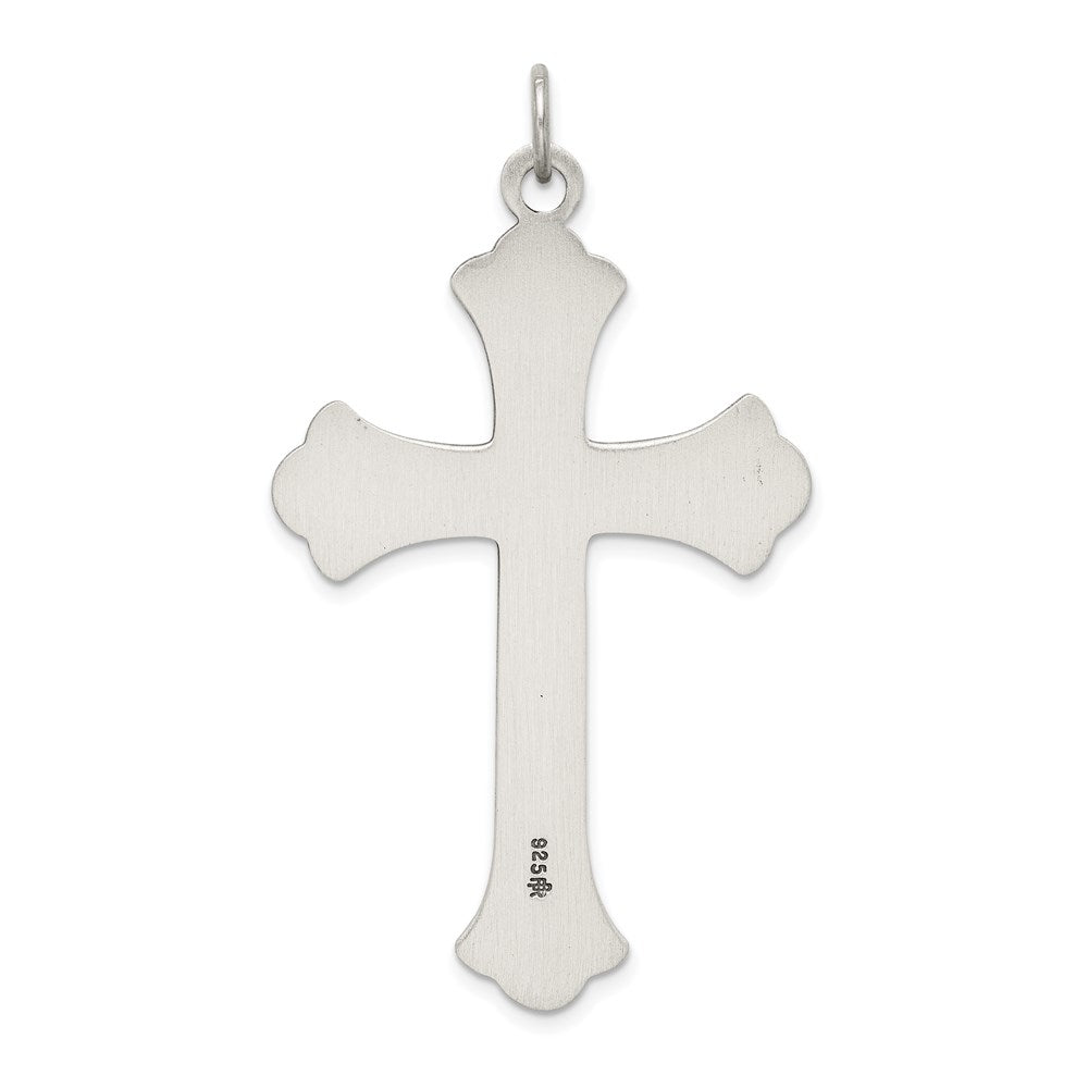 Sterlingsilber Antikisiert Kreuz Anhänger