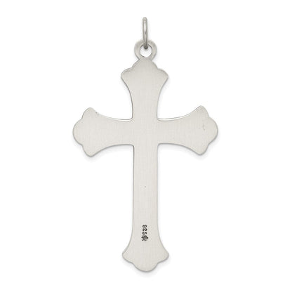 Sterlingsilber Antikisiert Kreuz Anhänger