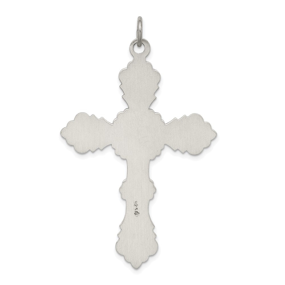 Sterlingsilber Antikisiert Kreuz Anhänger