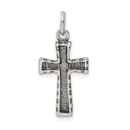 Sterlingsilber Antikisiert Kreuz Anhänger