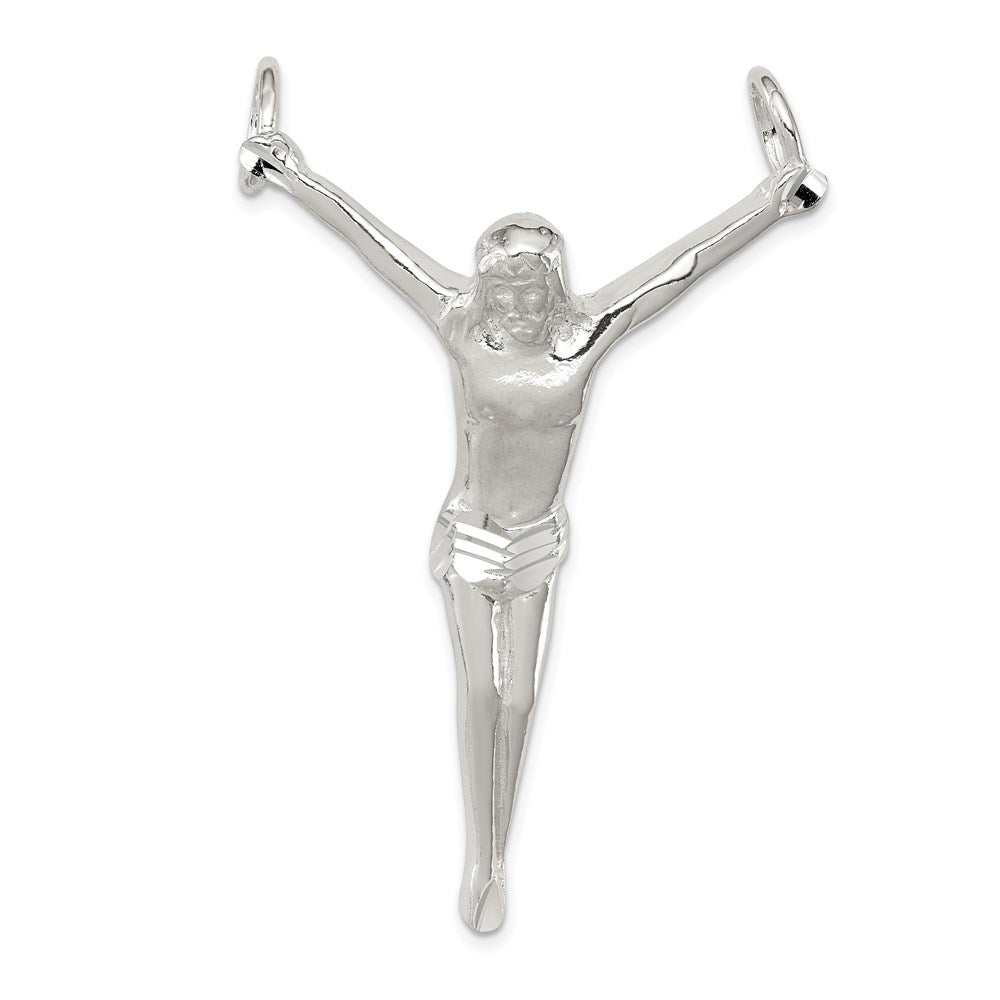 Sterlingsilber Corpus (crucified Christus) Anhänger