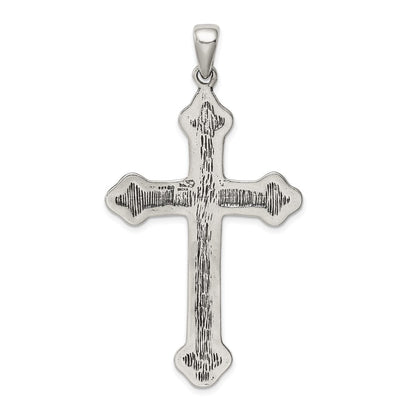 Sterlingsilber Antikisiert Thorn Kreuz Anhänger