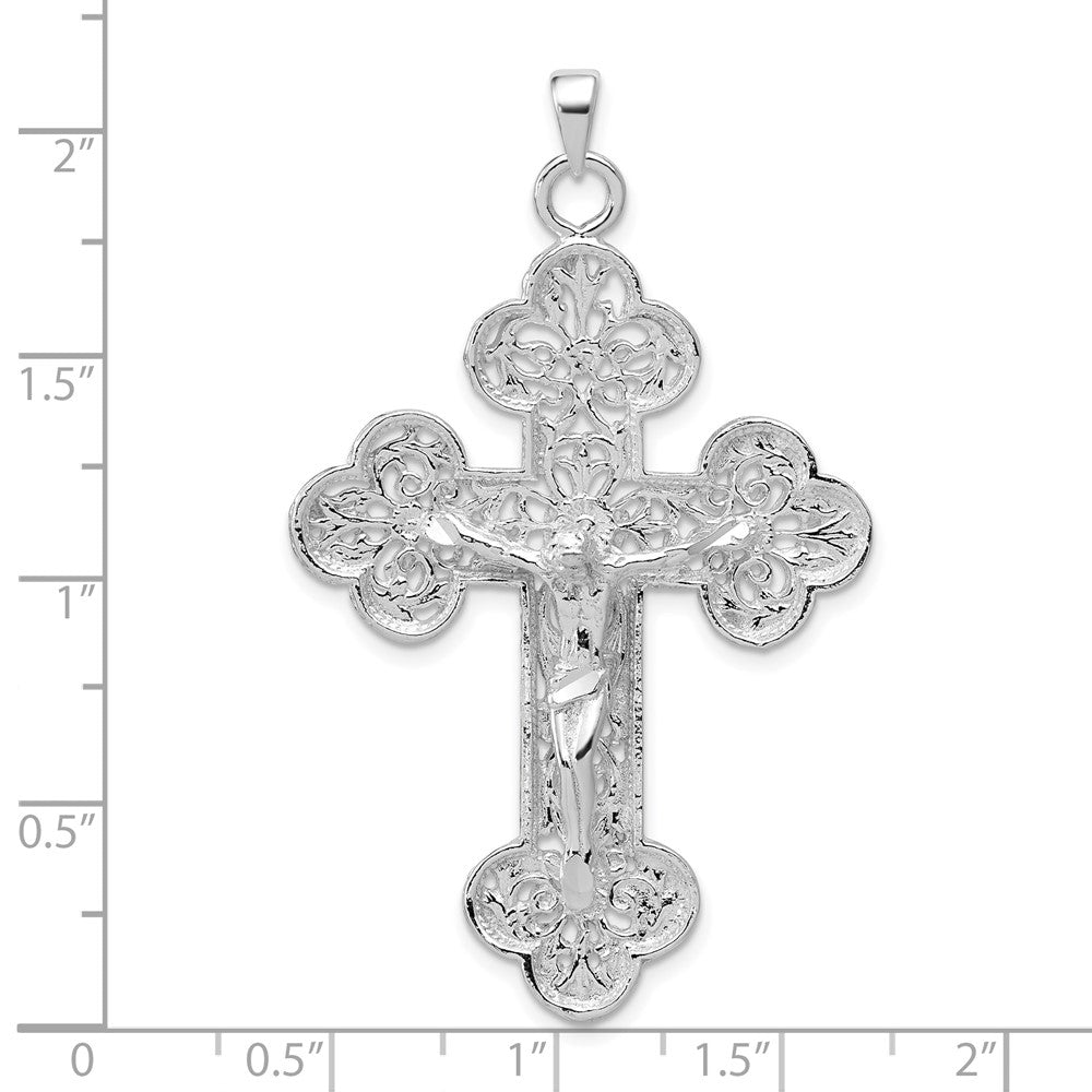 Sterlingsilber Kruzifix Anhänger