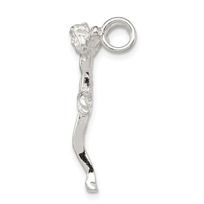 Sterlingsilber Corpus (crucified Christus) Anhänger