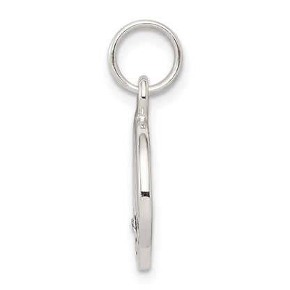 Sterlingsilber Antikisiert Stellux Kristall Glaube Charm