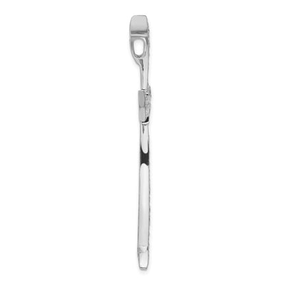 Sterlingsilber Zirkonia Kreuz Anhänger
