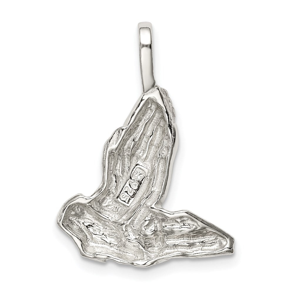 Sterlingsilber Betend Hands Charm