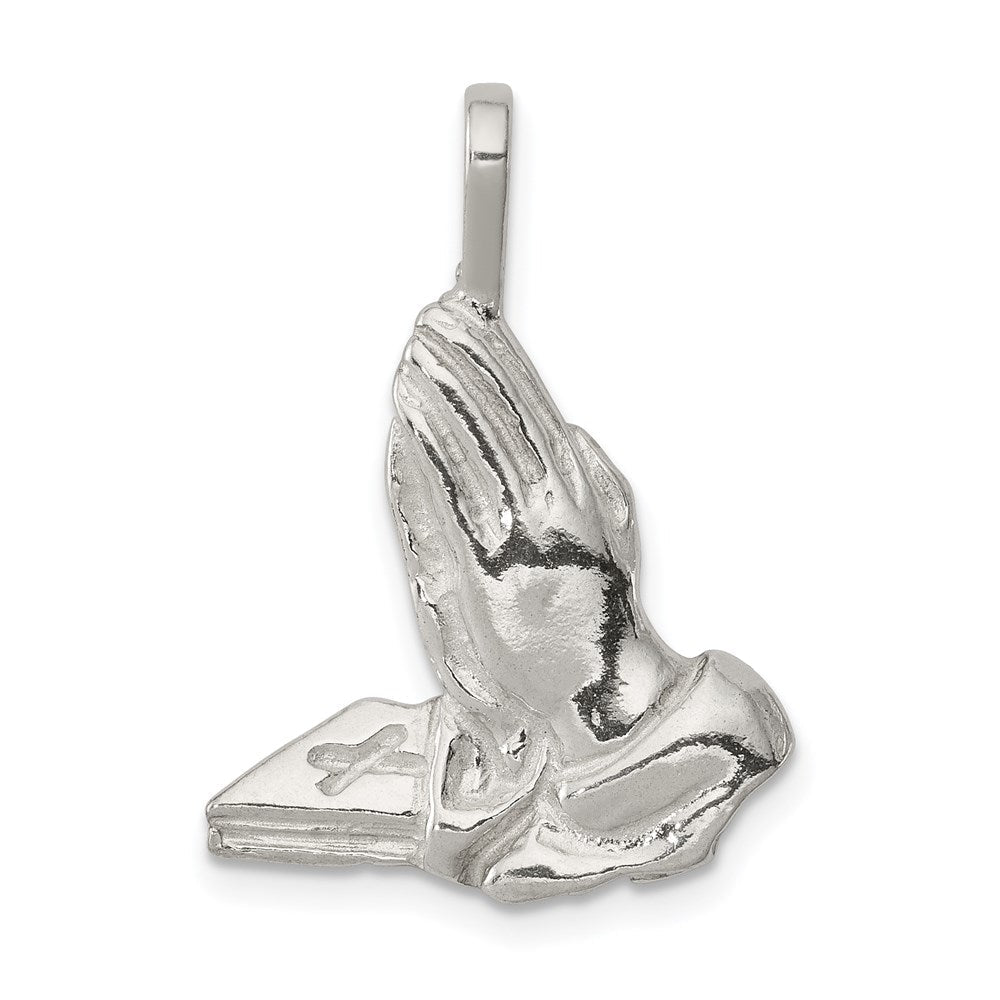 Sterlingsilber Betend Hands Charm