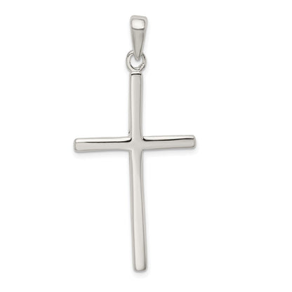 Sterlingsilber Lateinisch Kreuz Anhänger