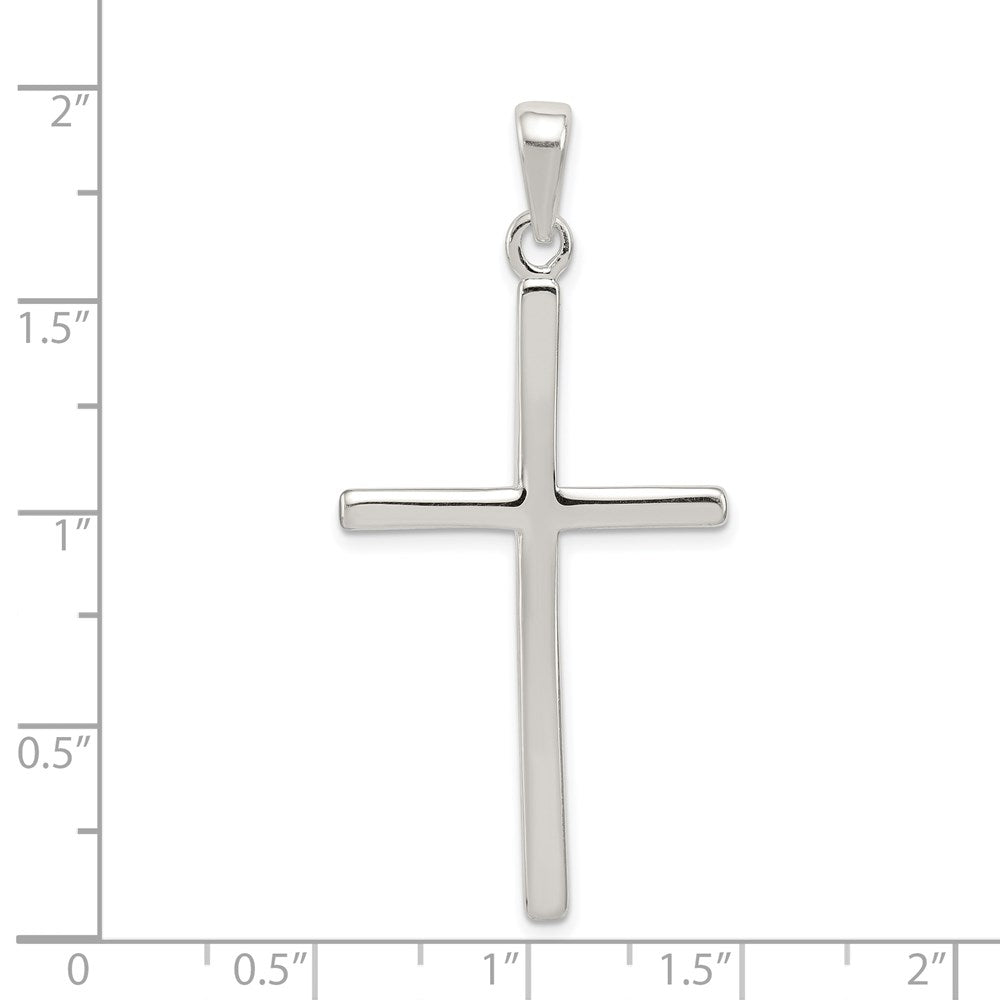 Sterlingsilber Lateinisch Kreuz Anhänger