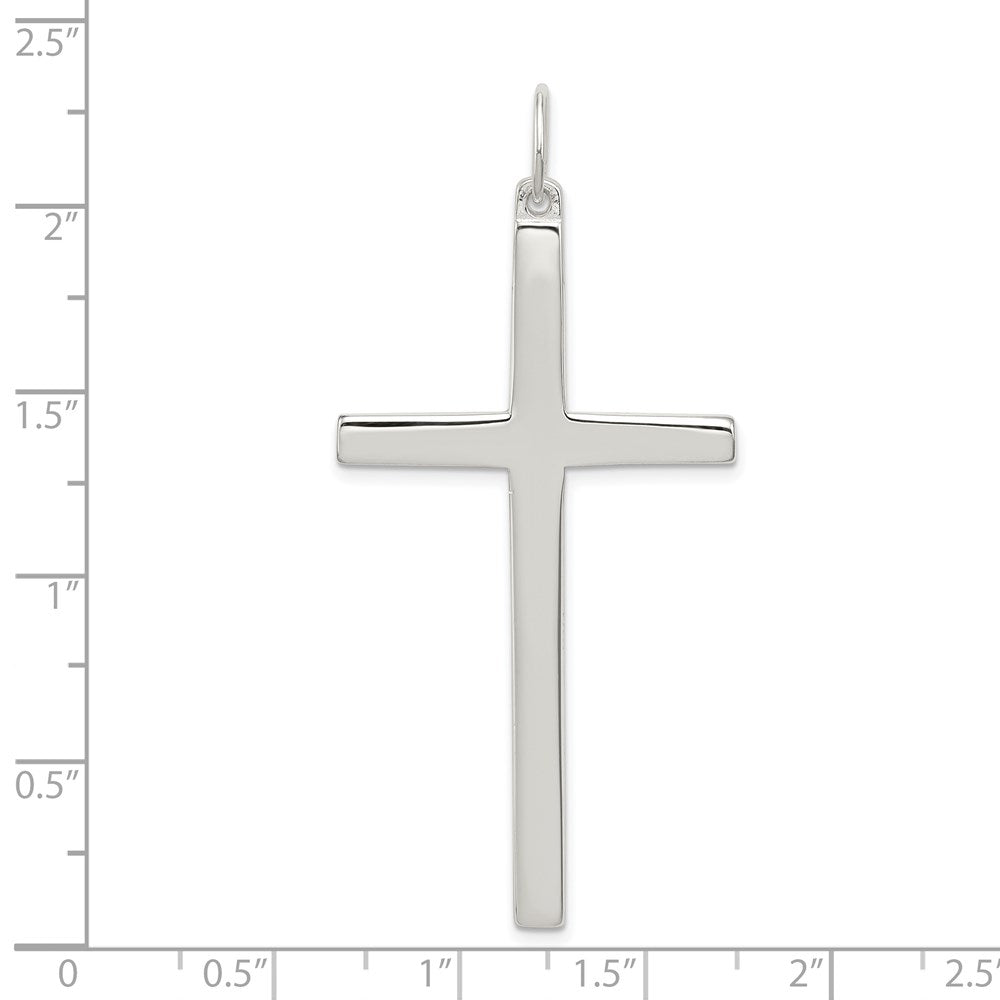 Sterlingsilber Lateinisch Kreuz Anhänger