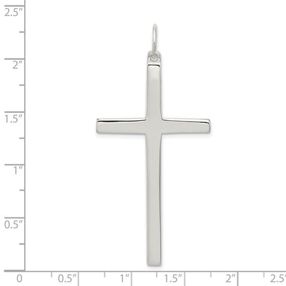 Sterlingsilber Lateinisch Kreuz Anhänger