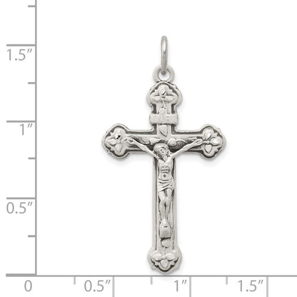 Sterlingsilber Antikisiert Inri Kruzifix Anhänger