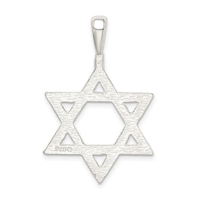 Sterlingsilber Stern Of David Charm