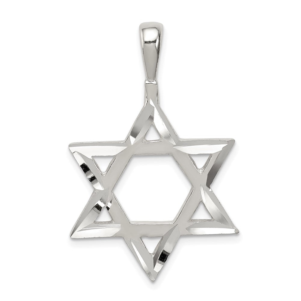 Sterlingsilber Stern Of David Charm
