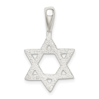 Sterlingsilber Stern Of David Charm