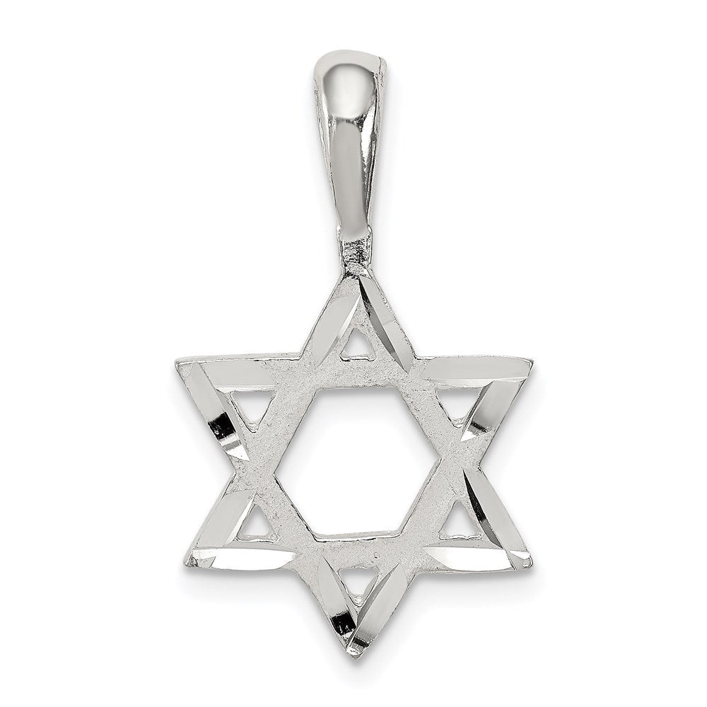 Sterlingsilber Stern Of David Charm