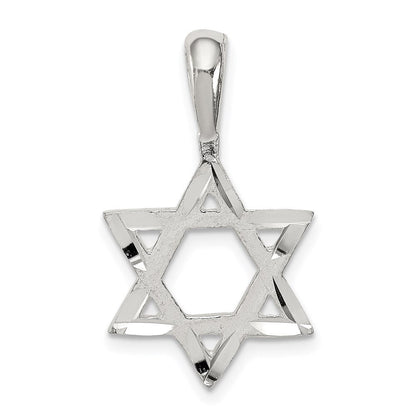 Sterlingsilber Stern Of David Charm