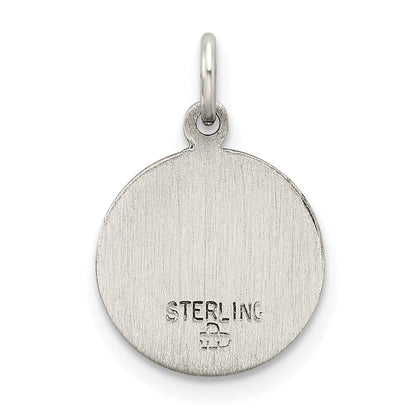 Sterlingsilber Antikisiert Divino Nino Medaille (divine Infant Jesus)