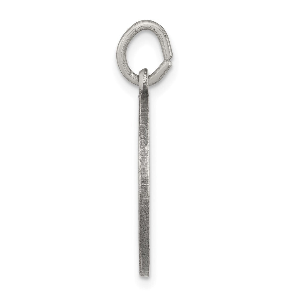 Sterlingsilber Antikisiert Heilig Dreifaltigkeit Medaille
