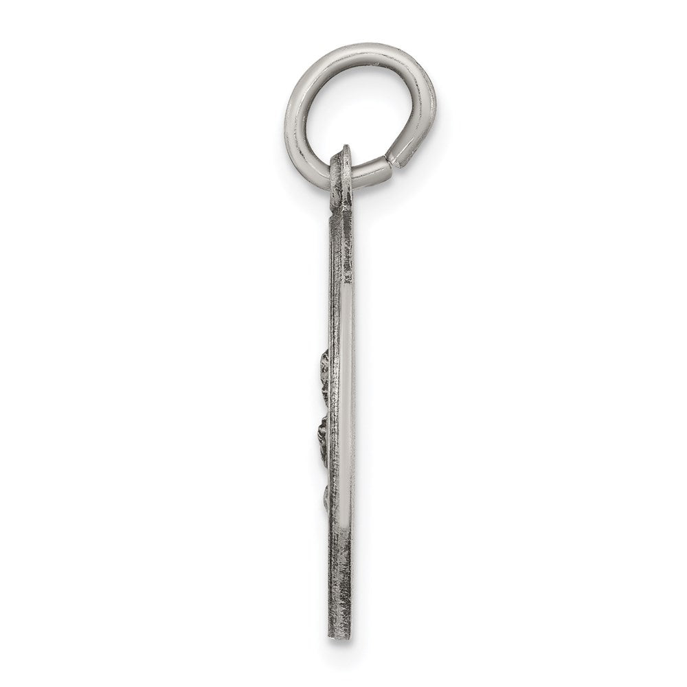 Sterlingsilber Antikisiert Infant Jesus Medaille