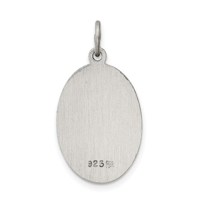 Sterlingsilber Antikisiert Heilig Herz Of Jesus Medaille