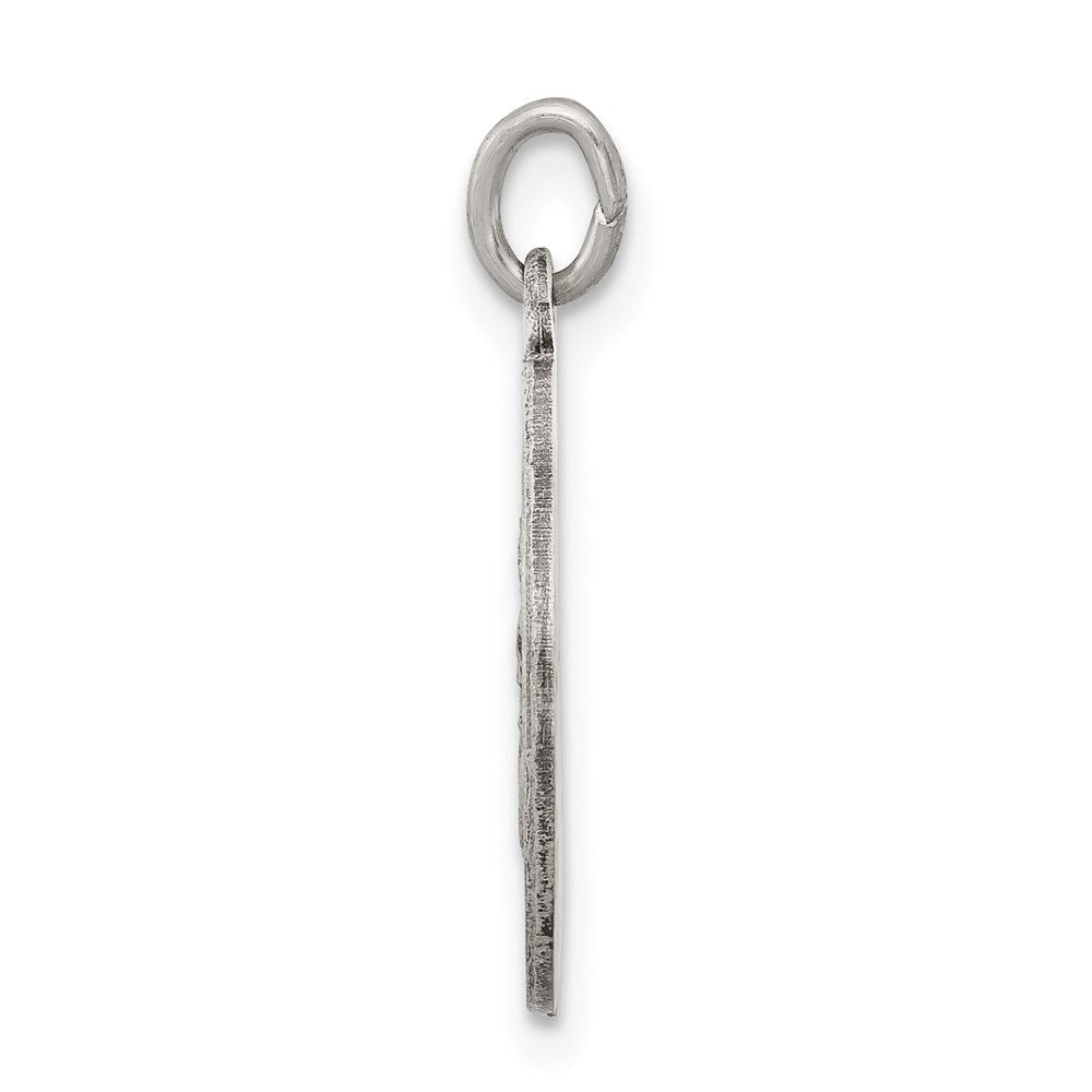 Sterlingsilber Antikisiert Divino Nino Medaille (divine Infant Jesus)